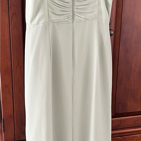 Dusty Sage Bridesmaid Dress - Picture 2 of 5